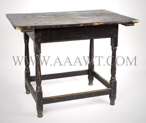 Tavern Table
New England
18th Century, angle view